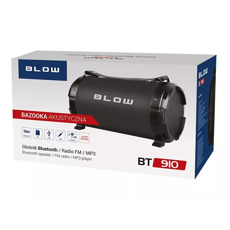 Altavoz estéreo portátil BLOW 30-331# negro
