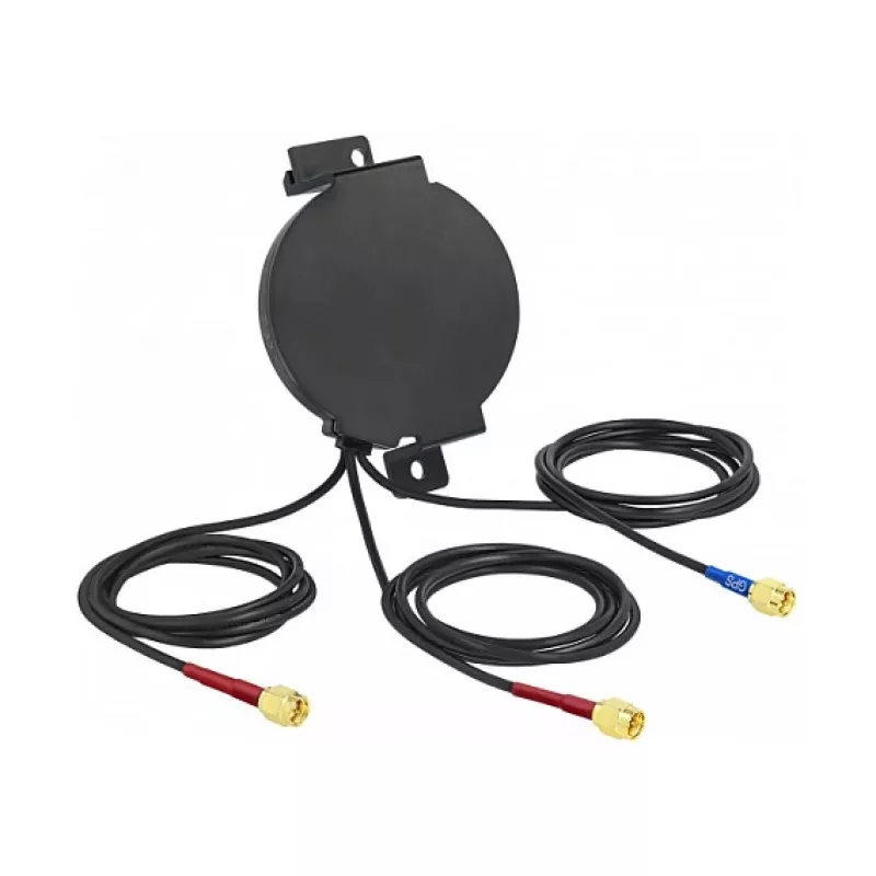 Antena DeLOCK LTE MIMO GNSS 3 x conector SMA macho RG-174 3 m exterior negro