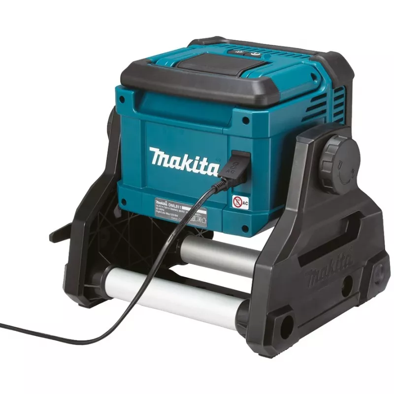 MAKITA LÁMPARA 18V/14,4V DML811 LED 1800lx/3000lm +FUENTE DE ALIMENTACIÓN