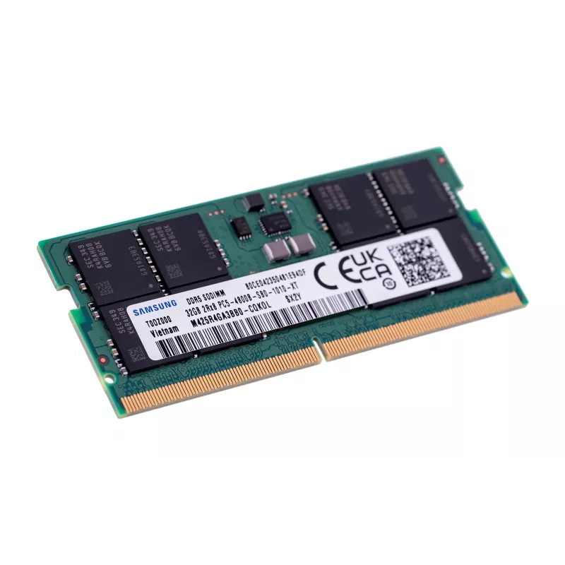 Samsung - DDR5 - Módulo - 32 GB - SO DIMM 262-PIN - 4800 MHz / PC5-38400 CL40 1.1 V