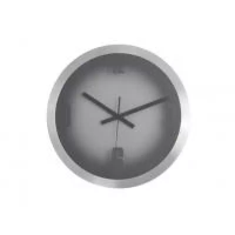 NeXtime Reloj 3020 Mist, Ø35 cm, pared, gris