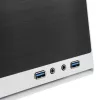 SilverStone SUGO SG13 - Sobremesa - Mini-DTX - sin fuente de alimentación (AT / PS/2) - negro, blanco - USB/audio (SST-SG13WB-Q)