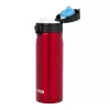 Botella térmica NOVEEN TB825 400 ml – recipiente isotérmico de acero inoxidable, rojo
