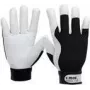 Guantes de trabajo Cimco 141246, guantes de protección, negro/blanco, talla XL, 2 uds.