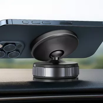 Soporte magnético para smartphone con ventosa de vacío