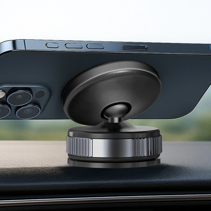 Soporte magnético para smartphone con ventosa de vacío