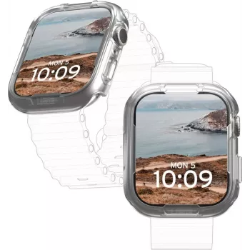 Urban Armor Gear UAG Scout Case | Apple Watch Series 9/8/7 45 mm | transparente | (1A4415114G4G)