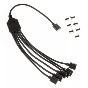 Cable divisor ARGB 1 a 6 de 30 cm de Kolink PGW-AC-KOL-081