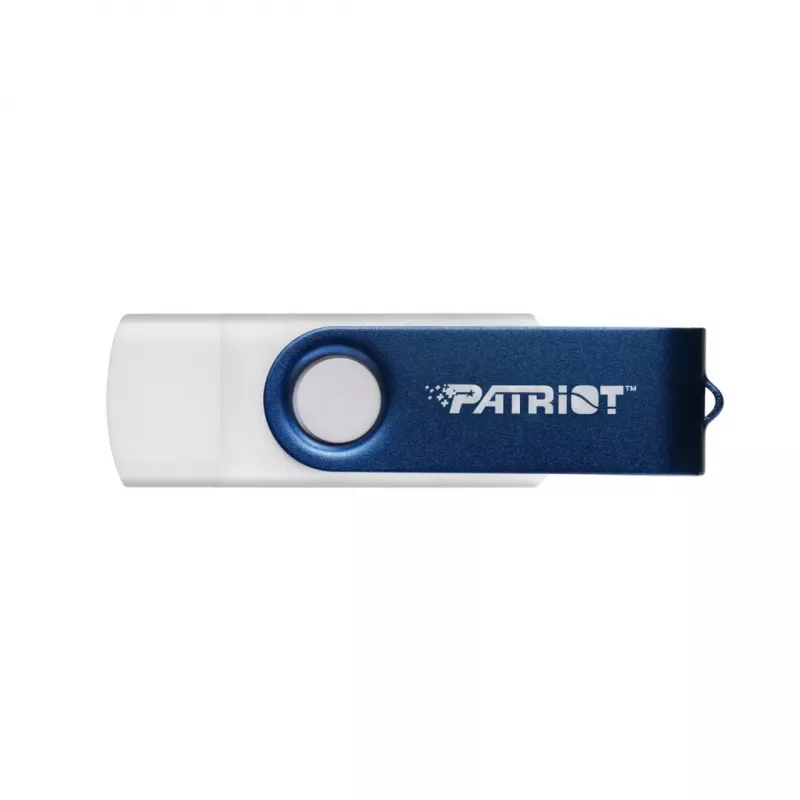 Memoria USB Patriot Memory 64 GB Dual USB A+C PS64GX550AAD blanco azul