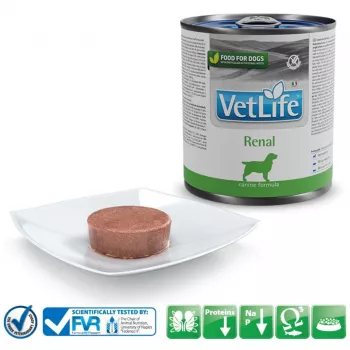 FARMINA Vet Life Canine Renal - Alimento húmedo para perros - 300 g