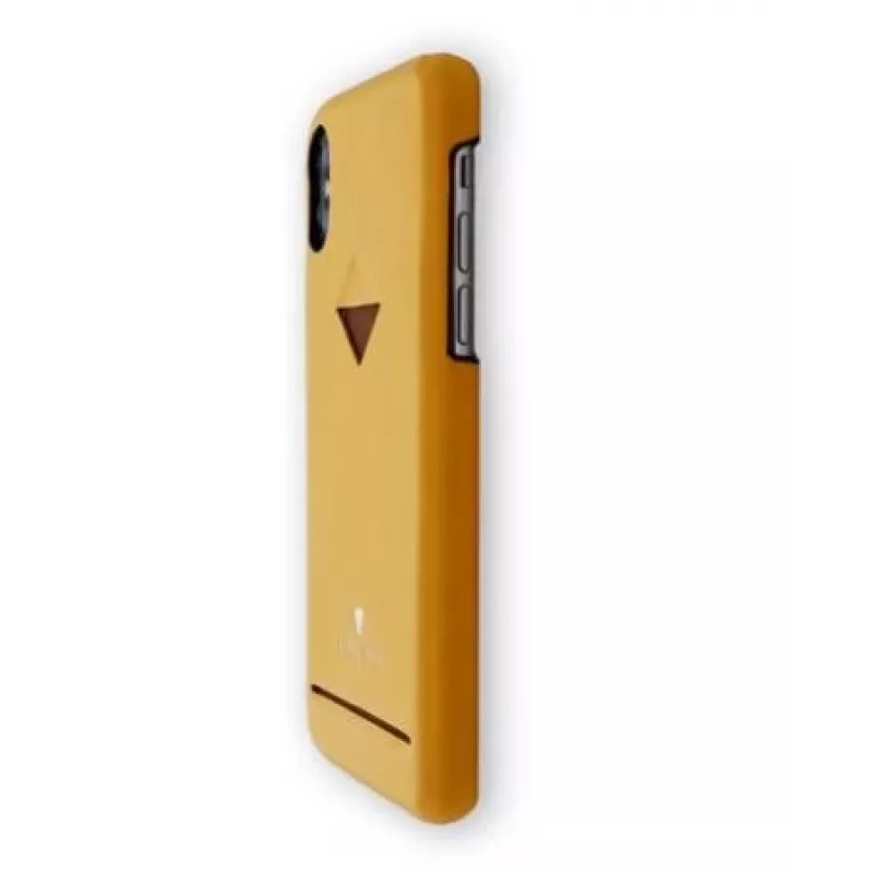 Carcasa trasera VixFox para iPhone 7/8 Plus, amarillo mostaza, cubierta protectora rígida