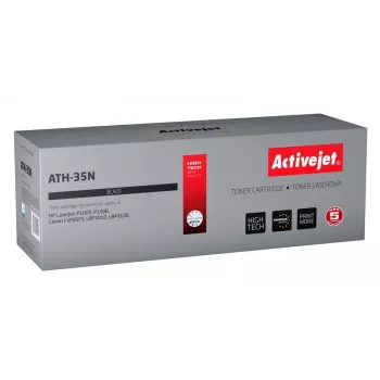 Cartucho de tóner ActiveJet ATH-35N compatible con HP/Canon, negro, 1.800 páginas, tambor integrado