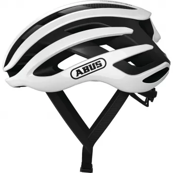 Casco de media concha ABUS AirBreaker negro blanco construcción In-Mold