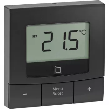 eQ-3 AG Homematic IP HmIP-WTH-B-A, RF, 869,65 MHz, Antracita, IP20, 250 m, LCD