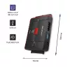 Adaptador USB 3.0 a IDE SATA III QOLTEC 50645
