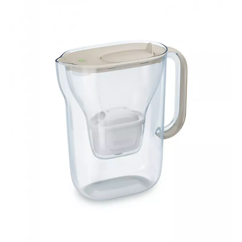 BRITA Style Essential jarra filtrante de agua 2,4 l con 1 cartucho MAXTRA Pro, arena
