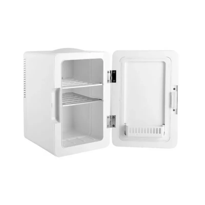 Mini nevera con espejo de maquillaje LED Elle ESDAFX04WHEU 4 L blanca