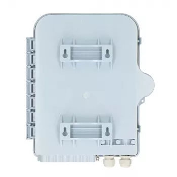 Caja de terminación de fibra óptica Extralink Emma 16 hilos blanca