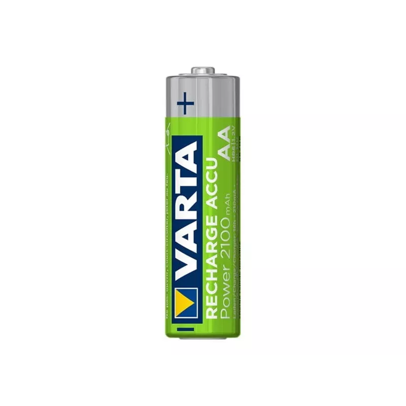 VARTA HR6 AA Recharge Accu Power 2100 mAh 56706 baterías 4 uds. verde, amarillo