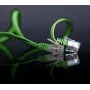 Cable de red ShiverPeaks SP713-SLG Verde 3 m Cat6 U/UTP