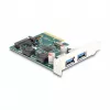 Tarjeta DeLOCK PCI Express x4 a 2 conectores hembra USB 10 Gbit/s Type-A externos Low Profile