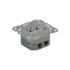 VALUE Toma Cat.6a, 2x STP, empotrar, vertical, blanco (25.99.8491)