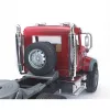 Camión articulado de juguete con accesorio JCB 4CX, BRUDER, modelo BR-02813, construcción ABS, multicolor