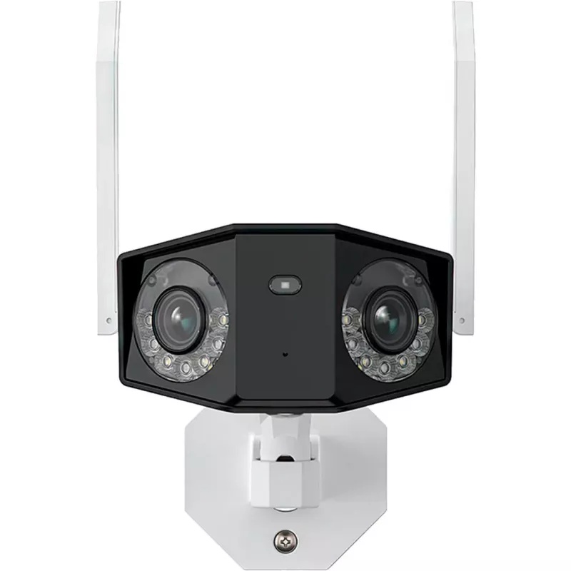 Reolink Duo Series W730 - Cámara Wi-Fi exterior 4K, doble objetivo, visión panorámica de 180°, detección de personas/vehículos/animales