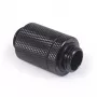 Alphacool ES D-Plug 25,5 mm G1/4 AG a G1/4 AG - Deep negro (17580)