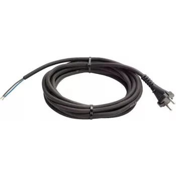 Enchufe de red AS Schwabe 70552, cable H07RN-F de 5 m, 230 V 16 A, negro