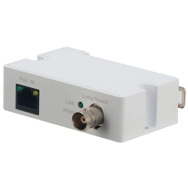 Dahua Technology LR1002-1EC-V3 receptor de red (Ethernet sobre cable coaxial), 10/100 Mbit/s, gris