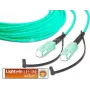 Lightwin Cable de conexión de fibra óptica simplex de alta calidad, MM OM3, SC - SC (LSP-50 SC-SC 10.0 OM3)