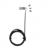 DICOTA D31713 Candado de cable Negro 2 m