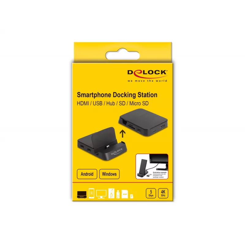 Base de acoplamiento para smartphone DeLOCK 88018