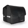 Bolsa doble para bicicleta Wozinsky 28 L negra WBB34BK