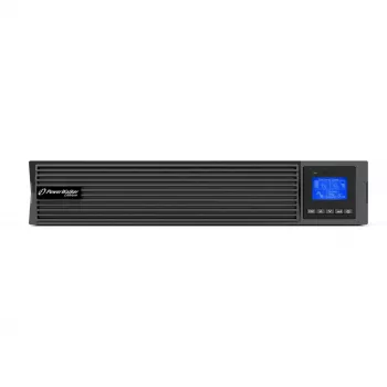 SAI en rack PowerWalker VFI 1500 LICR IOT PF1 on-line 1500 VA, 8× IEC C13, USB-B, RS-232, LCD, 2U