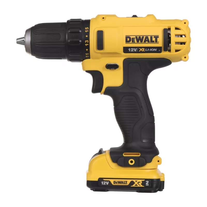 DeWALT DCD atornillador-taladro inalámbrico 10,8V batería Li-Ion, enchufe europeo