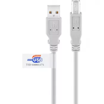 Goobay 50833 Cable USB gris