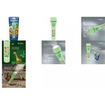 Linterna de mano Varta Kids Flashlight verde claro ABS PC 70 h de autonomía