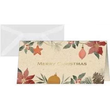 Tarjetas de felicitación Sigel DS095 DIN largo — pack de 10