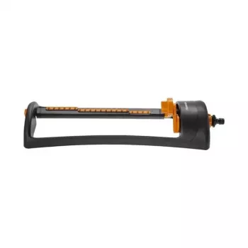 Aspersor de agua Fiskars 1023661 metal negro, naranja