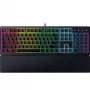 Razer Ornata V3, interruptores meca-membrana, 10 zonas de iluminación Razer Chroma RGB, Ultrapolling de 1000 Hz, teclas retroiluminadas, reposamuñecas soft-touch - distribución alemana