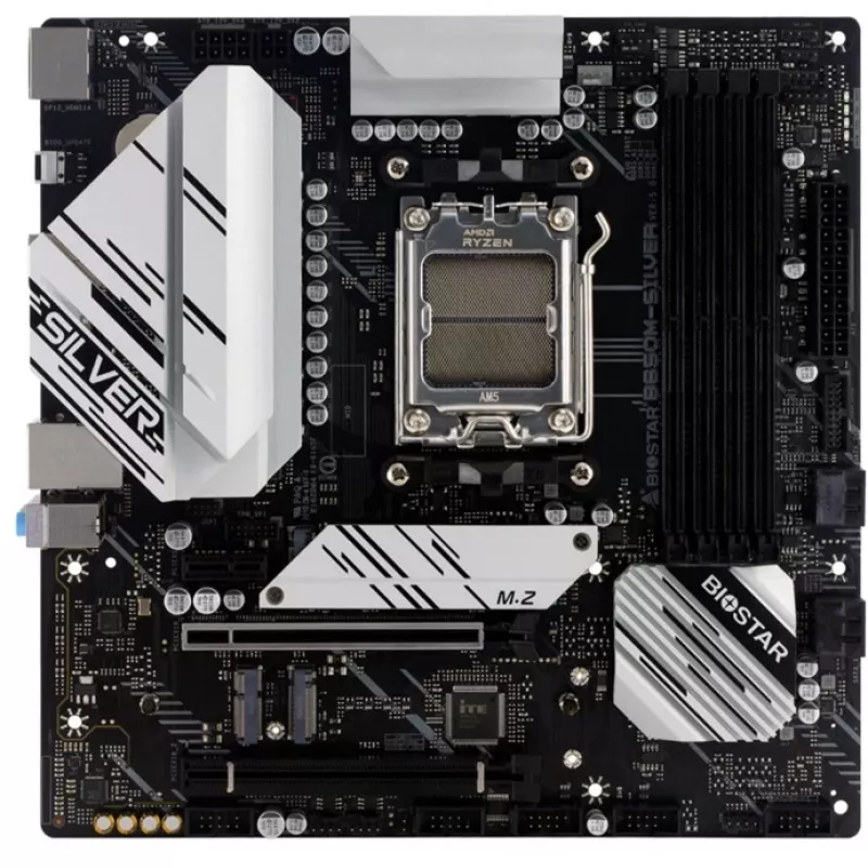 Placa base BIOSTAR B650M-Silver AM5 Micro-ATX