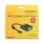Adaptador de cable de vídeo DeLOCK 62605 Mini DisplayPort a DVI-I 0,2 m