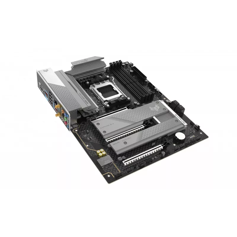 Placa base Sapphire NITRO+ B850A WIFI 7 AMD B850 Socket AM5 micro ATX, DDR5, 4 DIMM, 256GB, Wi-Fi 7, 2.5GbE