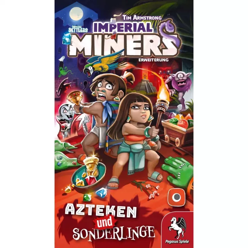 Imperial Miners: Aztecas y singulares, expansión de juego de mesa
