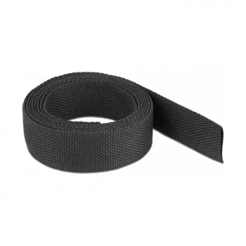 Delock - Tubo termorretráctil - tejido, tasa de retracción 2:1 - 2,0m - negro (20793)