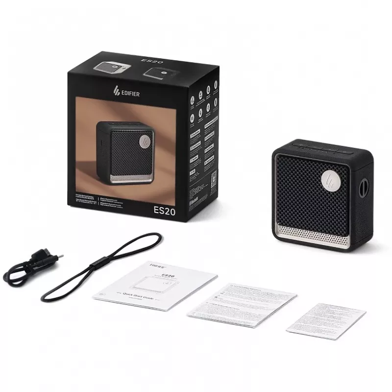 Altavoz portátil estéreo Edifier ES20 negro