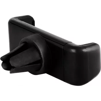 Soporte para móvil de coche YENKEE YSM 201BK — soporte para rejilla de ventilación, ángulo ajustable, negro, apto para teléfonos de hasta 6,5 pulgadas, 50–85 mm