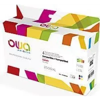 Armor OWA - pack de 4 - negro, amarillo, cian, magenta - compatible - reacondicionado - cartucho de tinta (alternativa a: Canon PGI-2500XL) - para Canon MA